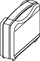 Werkzeugkoffer mit verschiedenen Handwerkzeugen für Installationen. Enthält eine Schere und Zubehör. TECE-Logo ist auf dem Koffer sichtbar.